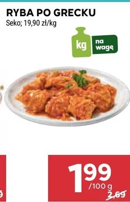 Ryba po grecku promocja w Stokrotka