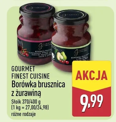 Borówka brusznica z żurawiną różne rodzaje promocja w Aldi