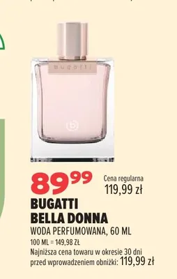 Woda perfumowana Bugatti Bella Donna promocja w Drogerie Natura