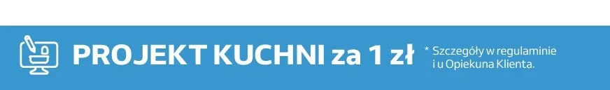 Projekt kuchni promocja w Komfort