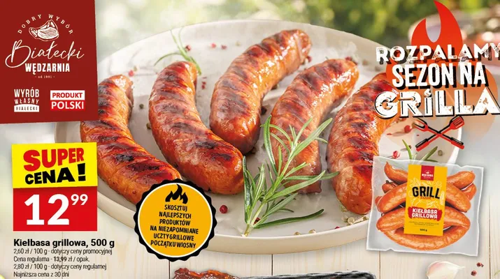 Kiełbasa grillowa promocja w Twój Market