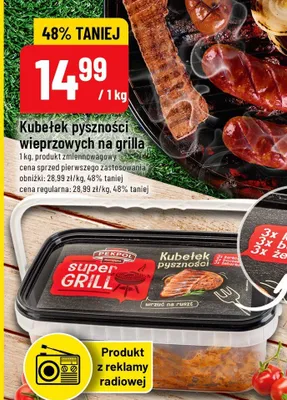 Kubełek pyszności wieprzowych na grilla Pekpol promocja w POLOmarket