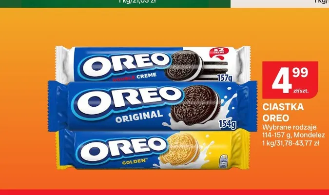 Ciastka Oreo Original promocja w Chorten