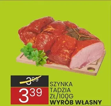 Szynka tadzia promocja w Wafelek