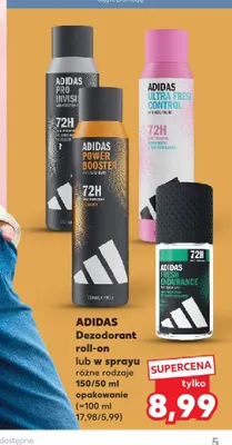 Dezodorant w sprayu Adidas Pro Invisible promocja w Kaufland