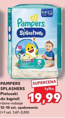 Pieluszki do kąpieli Splashers promocja w Kaufland