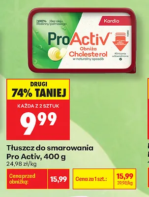 Tłuszcz do smarowania ProActiv promocja w Biedronka
