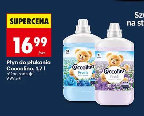 Płyn do płukania Coccolino Lavender Mist promocja w Biedronka