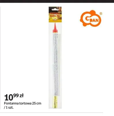 Fontanna tortowa GoDan 25 cm promocja w Empik