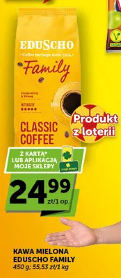Kawa mielona Eduscho Family promocja w Euro Sklep