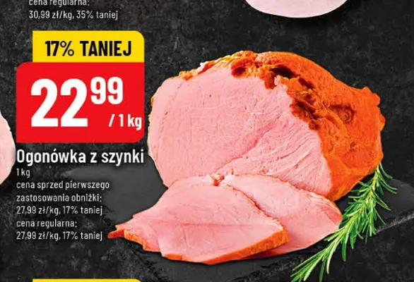 Ogonówka z szynki promocja w POLOmarket
