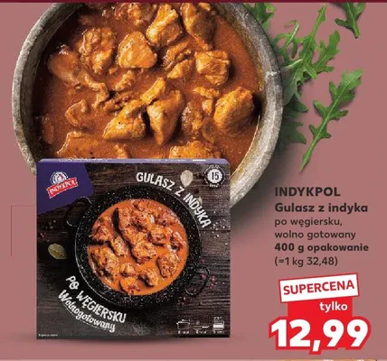 Gulasz z indyka po węgiersku promocja w Kaufland