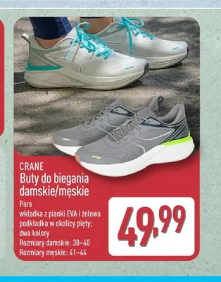 Buty do biegania męskie Crane promocja w Aldi