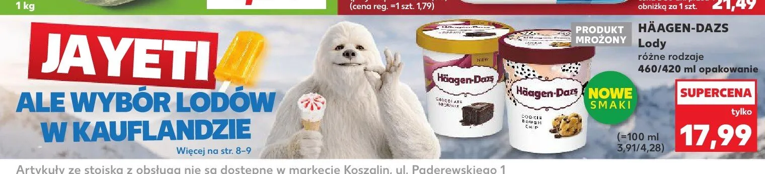 Lody Häagen-Dazs promocja w Kaufland