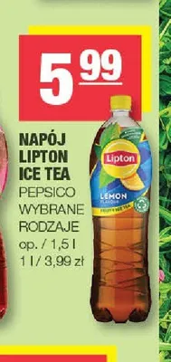 Napój Lipton Ice Tea Lemon promocja w SPAR