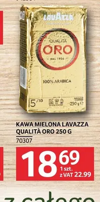 Kawa mielona Lavazza Qualità Oro promocja w Selgros