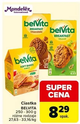 Ciastka różne rodzaje promocja w Carrefour