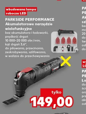 Akumulatorowe narzędzie wielofunkcyjne Parkside Performance promocja w Kaufland