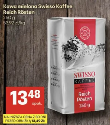 Kawa mielona Reich Rösten promocja w Delikatesy Centrum