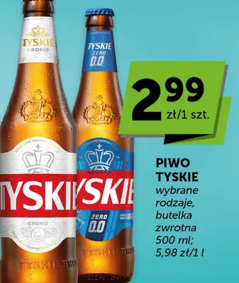 Piwo Tyskie Zero 0.0 promocja w ABC