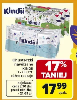 Chusteczki nawilżane różne rodzaje promocja w Carrefour Market