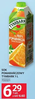 Sok pomarańczowy Tymbark 1L promocja w Selgros