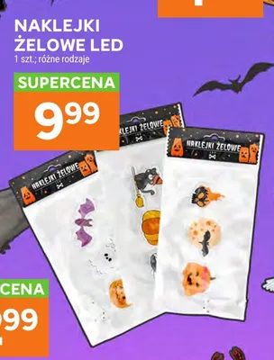 Naklejki żelowe LED promocja w Stokrotka