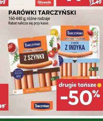 Parówki z szynki Tarczyński promocja w Stokrotka