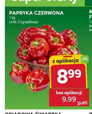 Papryka czerwona promocja w Stokrotka