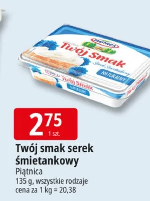 Twój smak serek śmietankowy promocja w Leclerc