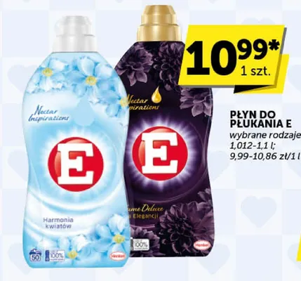 Płyn do płukania E wybrane rodzaje promocja w ABC