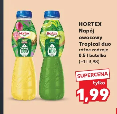 Napój owocowy Hortex Tropical Duo kiwi promocja w Kaufland