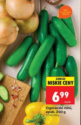 Ogóreczki mini promocja w Biedronka