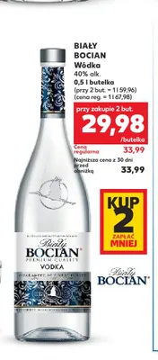 Wódka Biały Bocian promocja w Kaufland