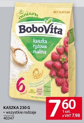 Kaszka BoboVita 230 g promocja w Selgros