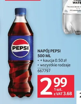Napój gazowany Pepsi promocja w Selgros