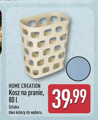 Kosz na pranie 80 l Home Creation promocja w Aldi