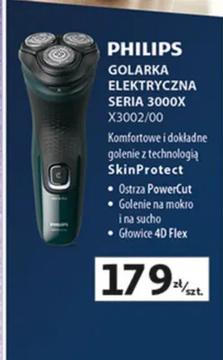 Golarka elektryczna Seria 3000X X3002/00 promocja w Auchan
