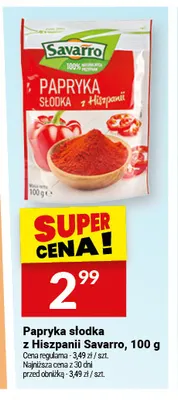 Papryka słodka Savarro promocja w Twój Market