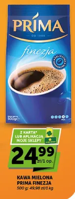 Kawa mielona Prima Finezja promocja w Euro Sklep