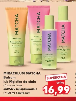 Mgiełka do ciała Miraculum Matcha promocja w Kaufland