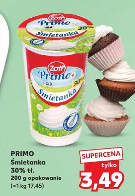 Śmietanka 30% tł. promocja w Kaufland