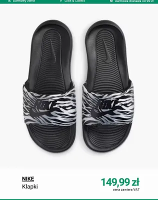 Klapki Nike promocja w Deichmann