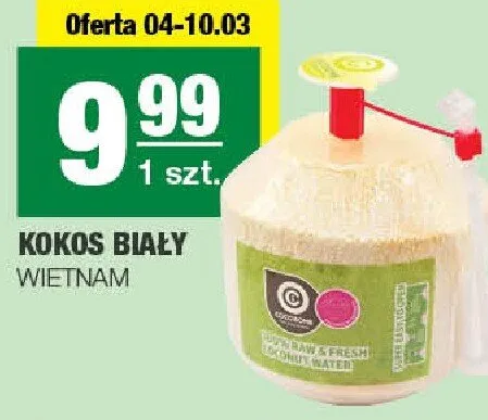 Kokos biały promocja w SPAR