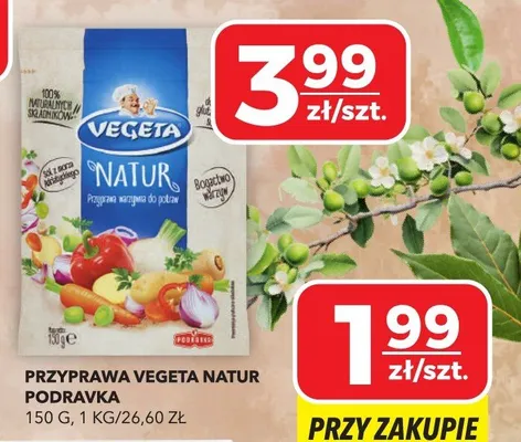 Przyprawa Natur Podravka promocja w Top Market