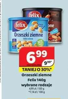 Orzeszki ziemne Felix promocja w Delfin