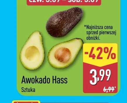 Awokado Hass promocja w Aldi