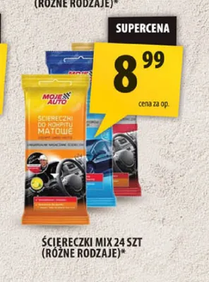 Ściereczki mix Moje Auto promocja w Arhelan