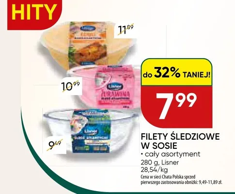 Filety śledziowe z chili promocja w Chata Polska