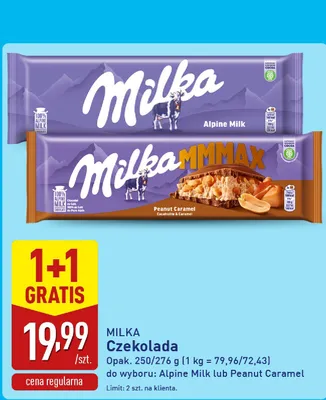 Czekolada Peanut Caramel promocja w Aldi